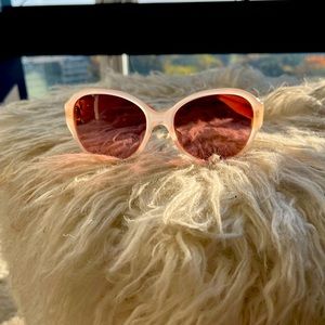 Pink Coach Sunglasses with Swarovski Crystals